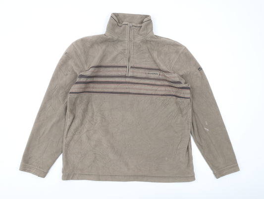 Craghoppers Men's Brown Pullover Sweatshirt, L, Lightweight