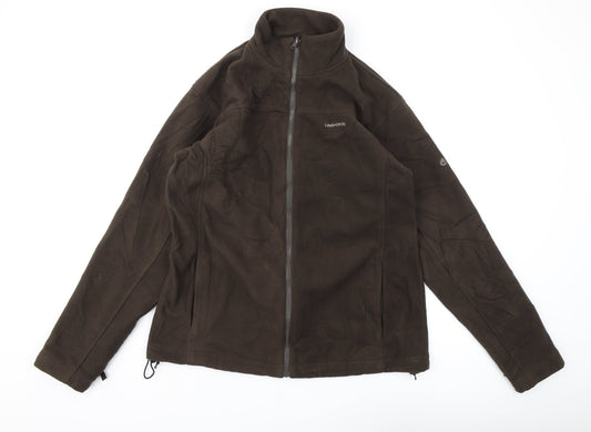 Craghoppers Men's Brown Full Zip Fleece Jacket M