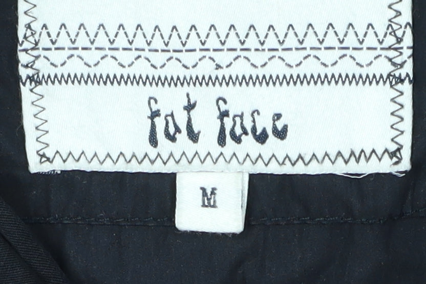 Fat Face Men's Black Quilted Jacket, Size M