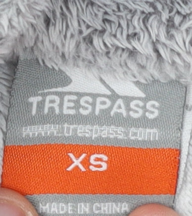Trespass Women’s Grey Fleece Jacket XS Casual