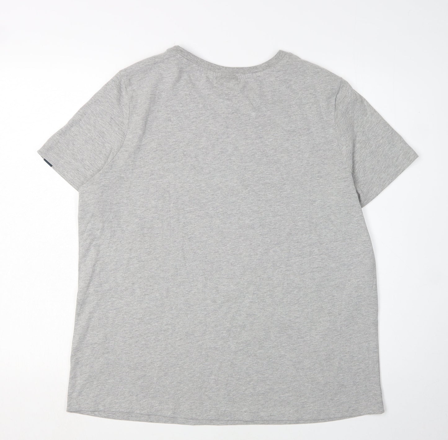 Ellesse Grey Women's Regular Fit Basic T-Shirt