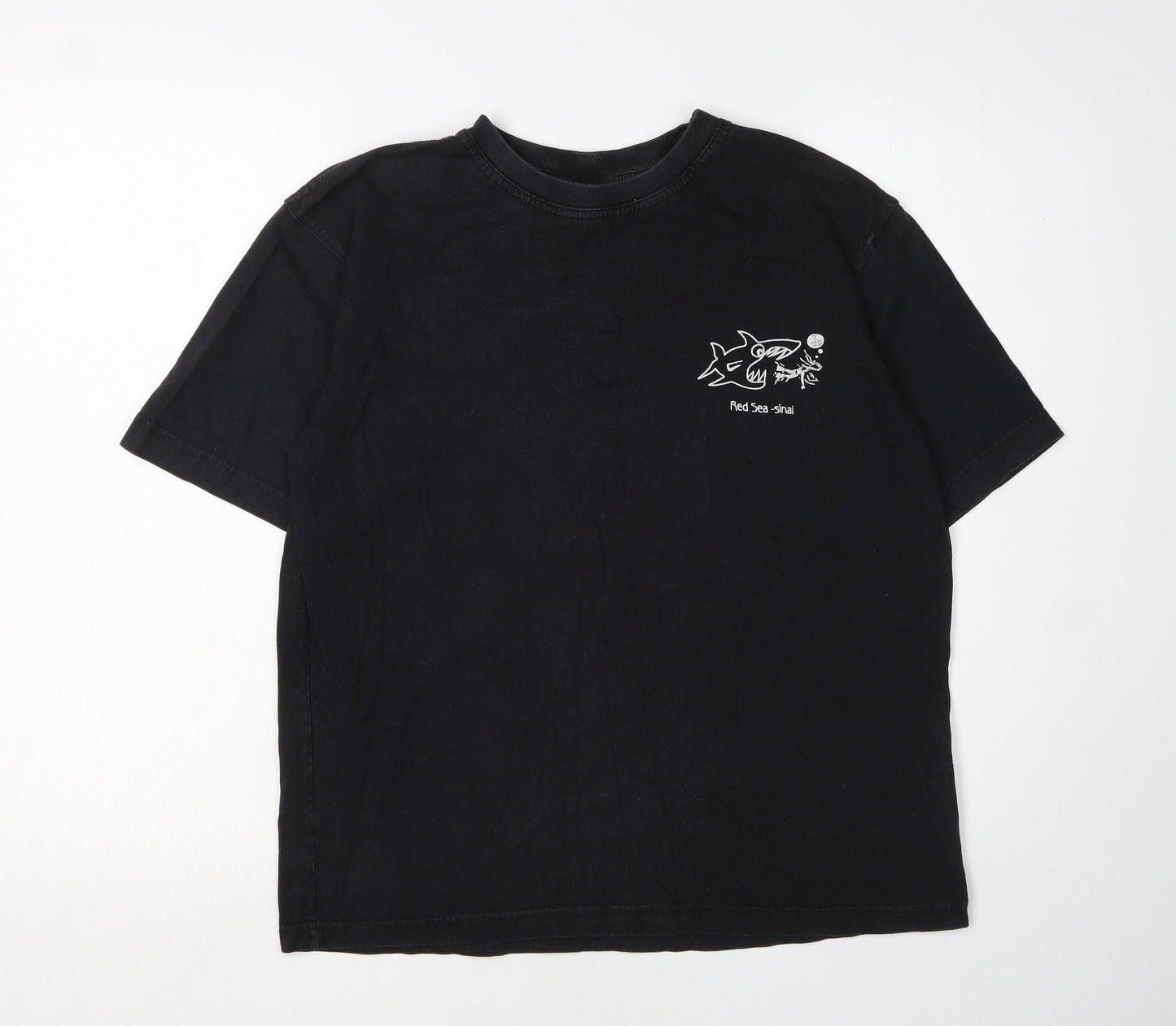 Hard Rock Cafe Black T-Shirt, Medium, Unisex