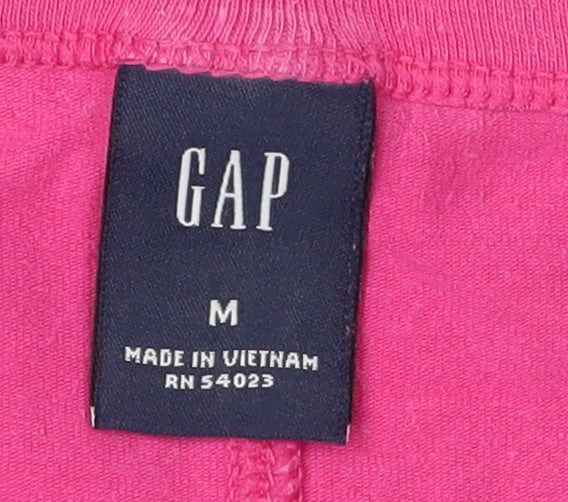 Gap Women’s Pink M Long Sleeve V-Neck T-Shirt