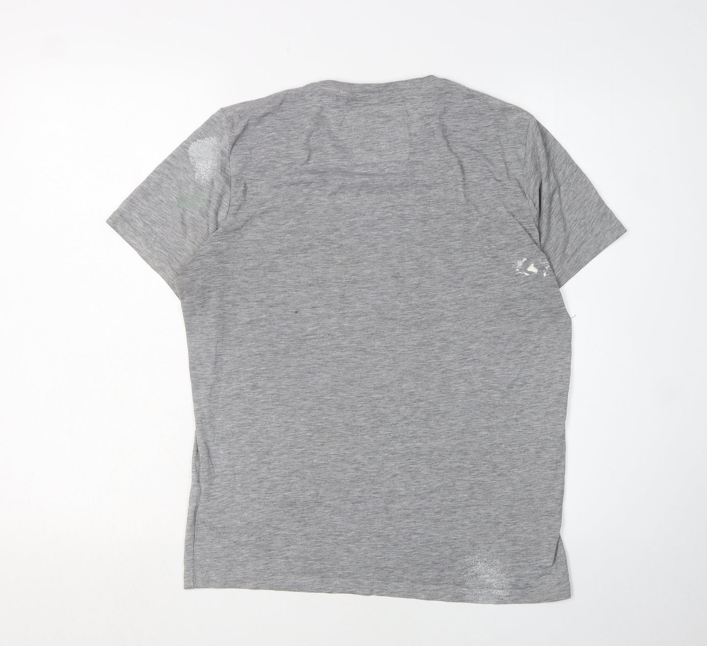 Ted Baker Men's Grey Graphic Print T-Shirt M