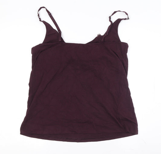 Gap Women's Purple XL Nursing Camisole Tank