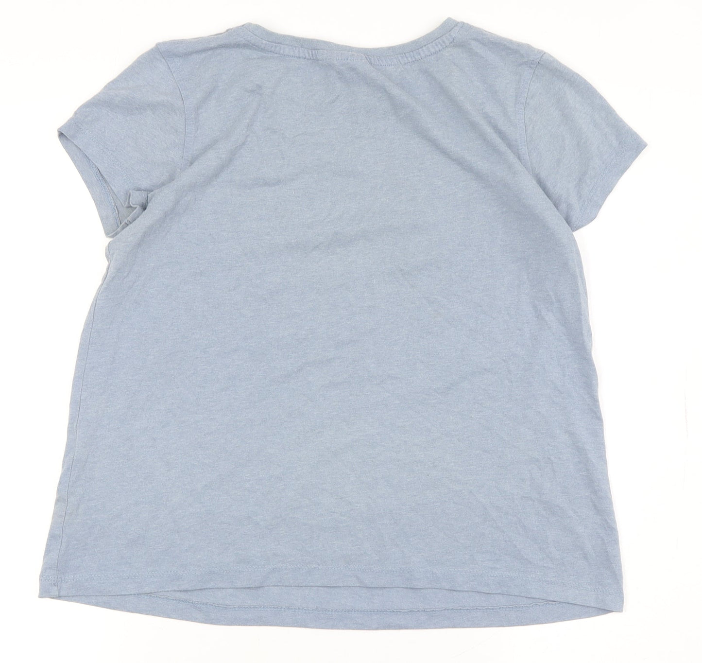 Harry Potter Women's Blue Crew Neck T-Shirt Size 14
