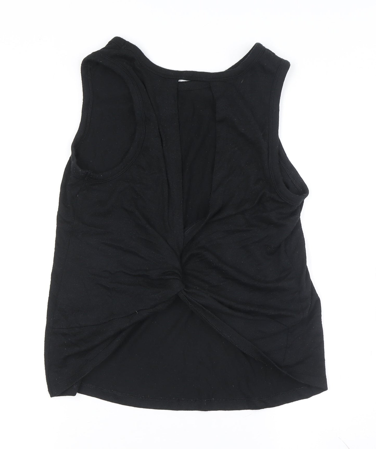 GAP Women's Black Cotton Tank Top M