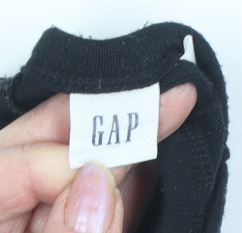 GAP Women's Black Cotton Tank Top M