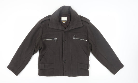 Diesel Women's Black Military Jacket S