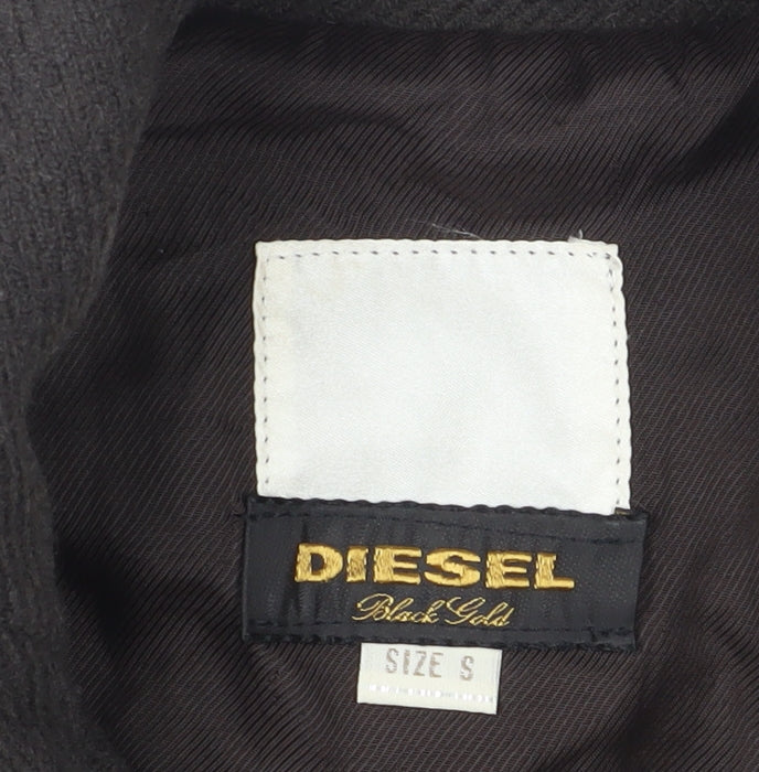 Diesel Women's Black Military Jacket S
