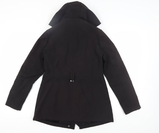 Michael Kors Women's Black Parka Jacket Size S