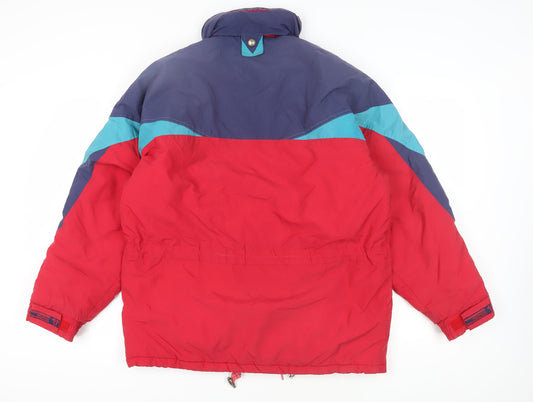 Trespass Men's Red Puffer Jacket Medium Outdoor