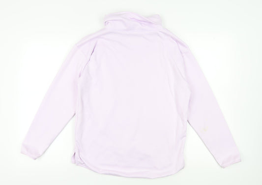 Under Armour Women's Purple Sweatshirt, Size S, Relaxed Fit