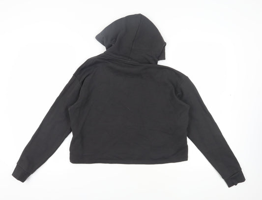Unisex Adults UK S Regular PUMA Black Pullover Hoodie