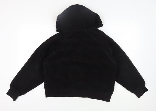 Champion Women's Black Fleece Puffer Jacket Medium