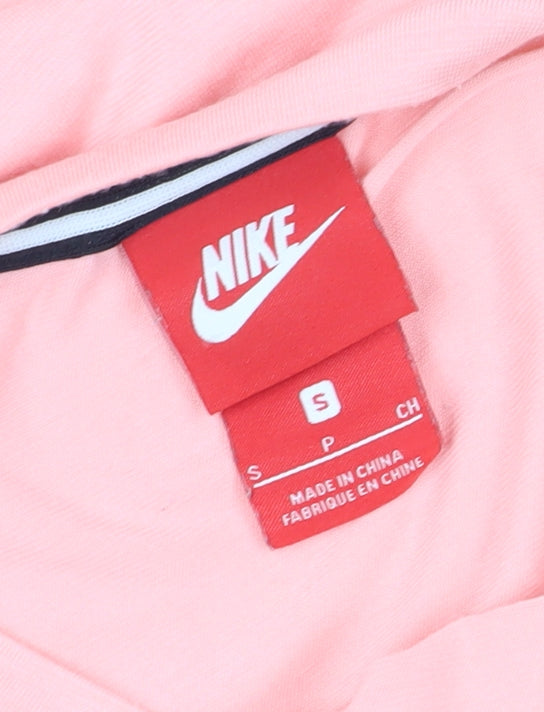 Nike Women's Pink Basic T-Shirt - Size S, Casual Summer