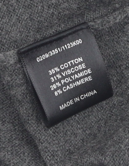 Hobbs Women's Grey Tank Top, Size 14, Sleeveless Cotton Blend