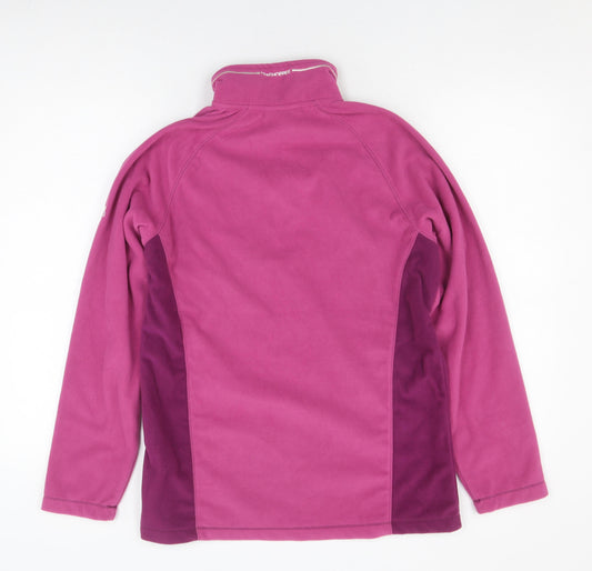 Craghoppers Women's Pink Fleece Pullover Jumper, Size 12
