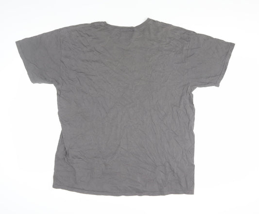 Shotdeadinthehead Grey XL Men's University T-Shirt