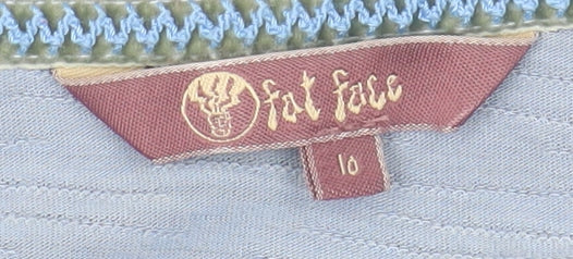 Fat Face Women's Blue Tunic Blouse Size 10