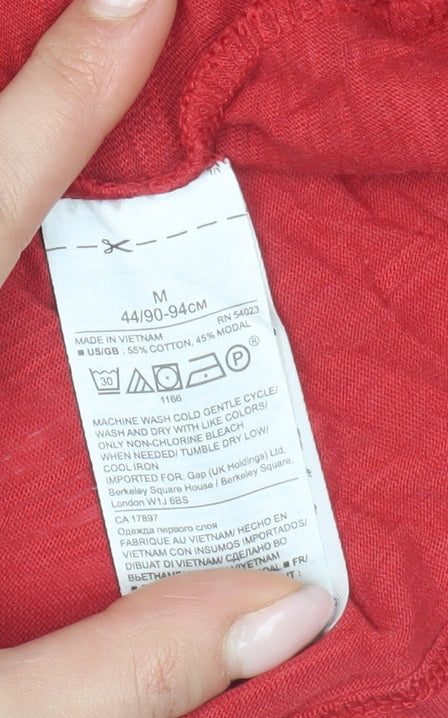 Banana Republic Women's Red M Lightweight T-Shirt
