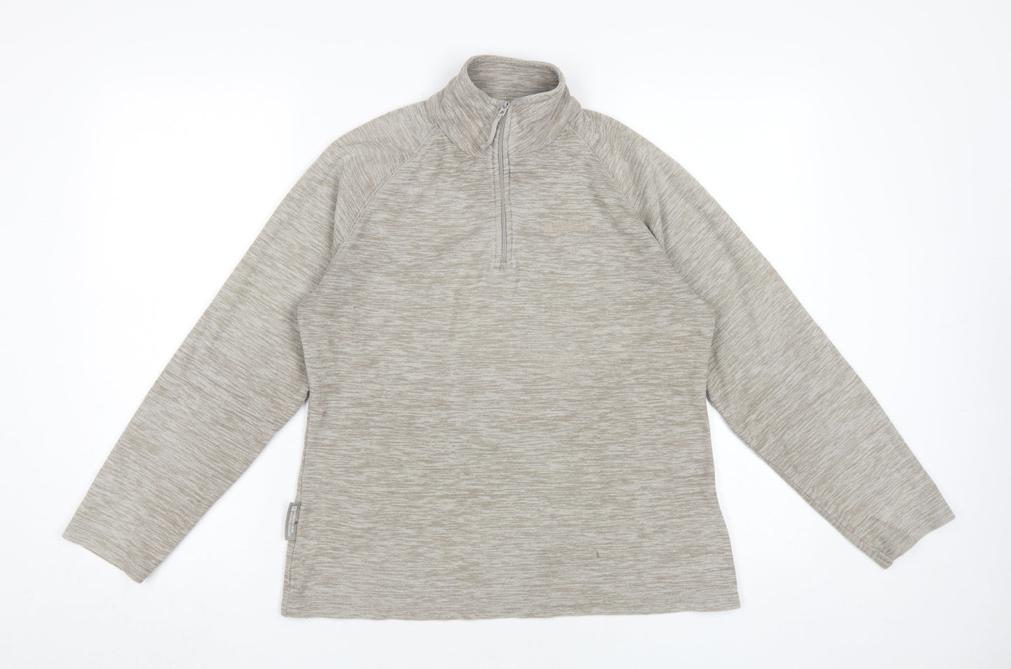Mountain Warehouse Women's Beige Pullover Sweatshirt, Size 12