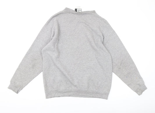 Puma Men's Grey Yankee Pullover Sweatshirt M