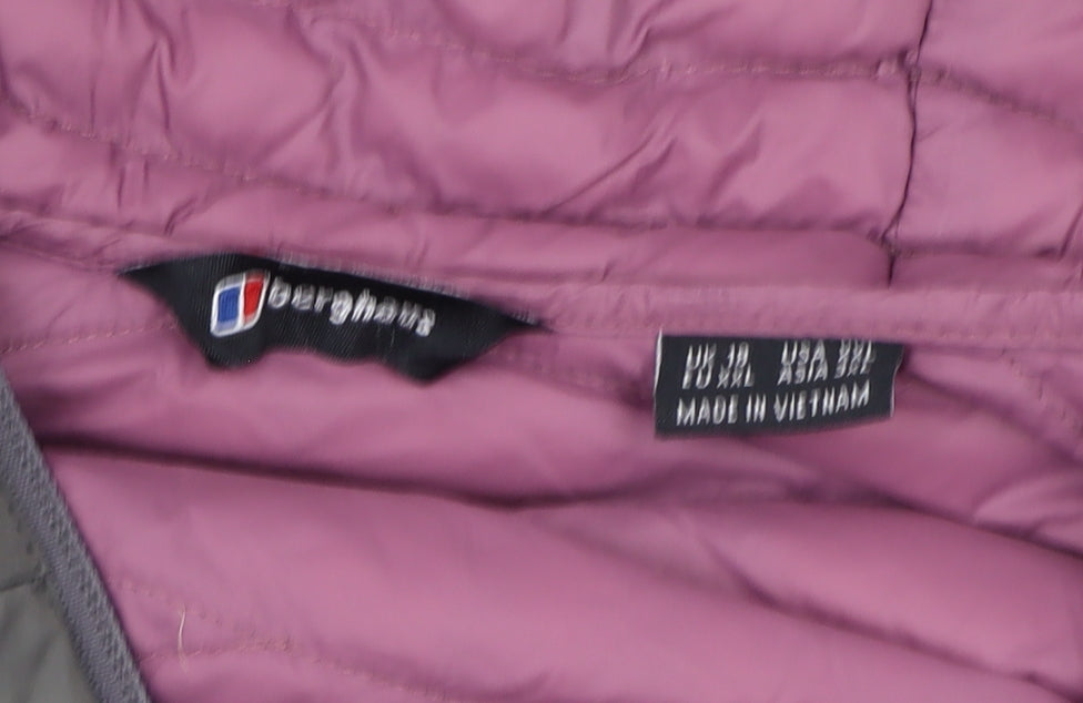 Berghaus Women's Green Puffer Jacket L - Winter Outdoor Essential
