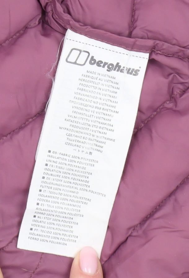 Berghaus Women's Green Puffer Jacket L - Winter Outdoor Essential