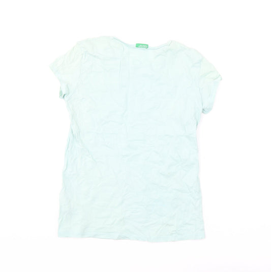 United Colors of Benetton Girls Green T-Shirt 14-15 Years