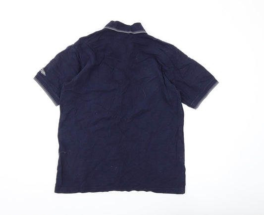 Lee Cooper Men's Blue S Polo Shirt - Casual Style