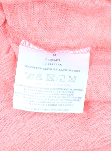 Brave Soul Women's Pink Geometric Tank Top Medium
