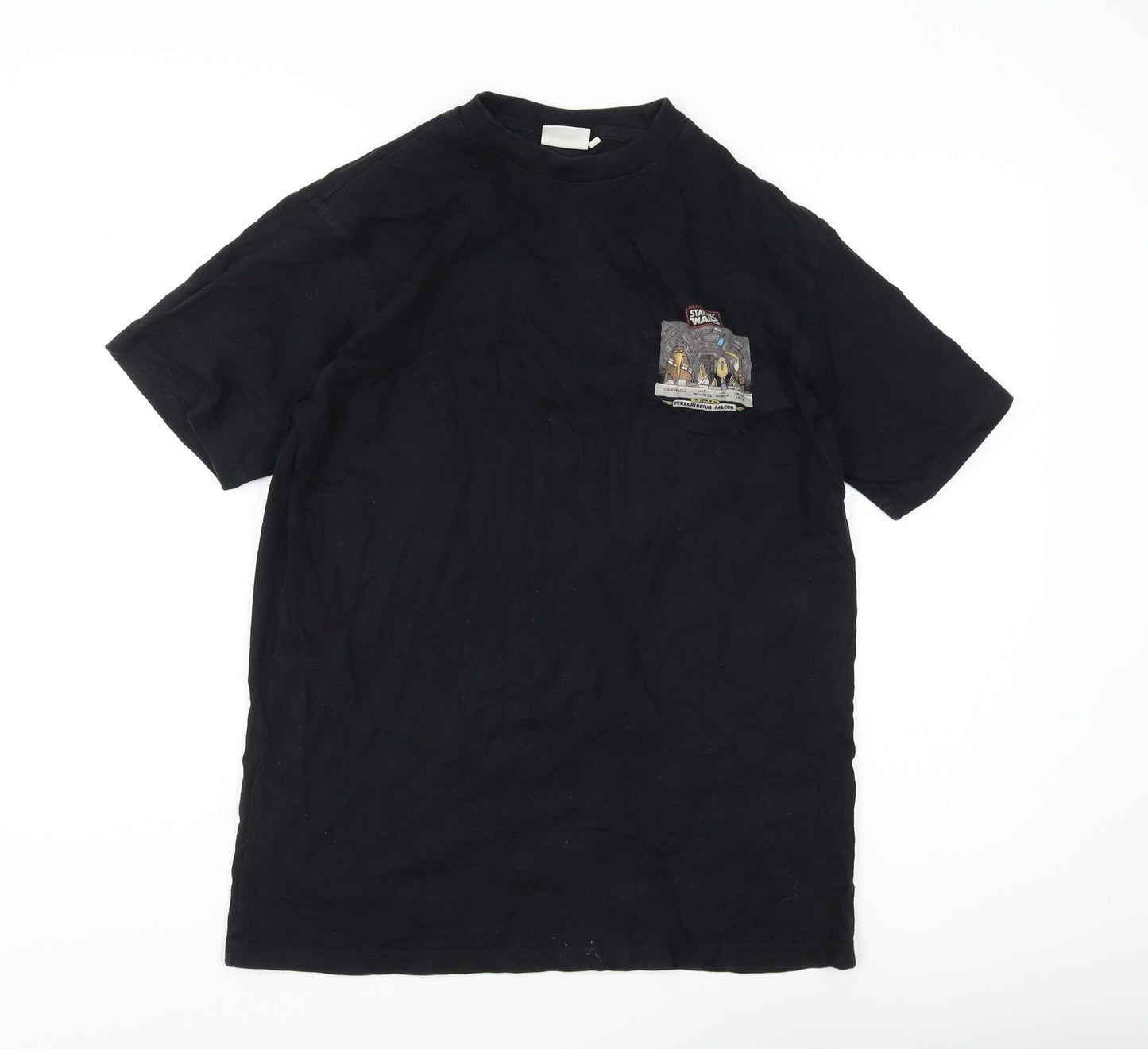 Weird Fish Men's Black Star Wars T-Shirt Small