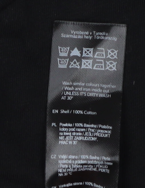 Freddie Mercury Men's Black Graphic T-Shirt Size 16