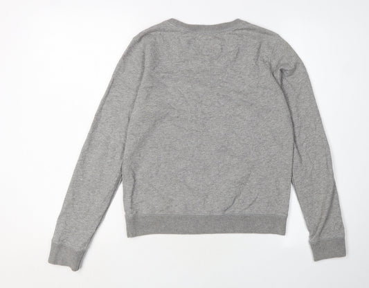 Jack Wills Women's Grey Pullover Sweatshirt, Size 8