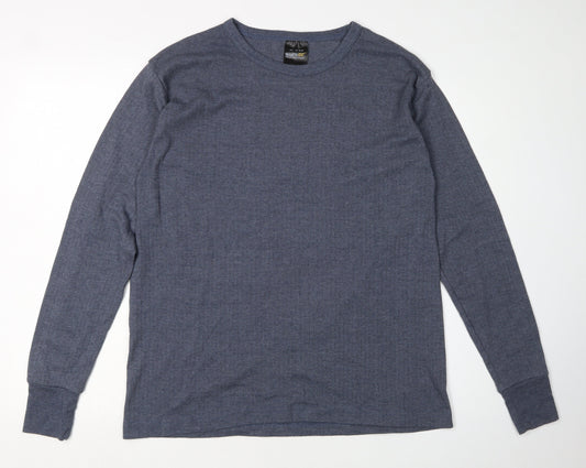 Regatta Men’s Blue Long Sleeve Crew Neck Top