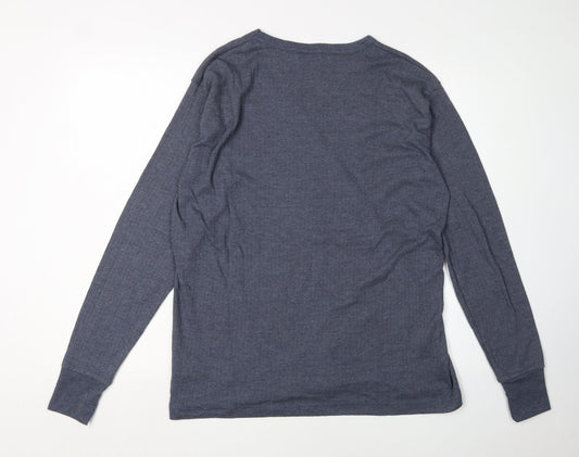 Regatta Men’s Blue Long Sleeve Crew Neck Top