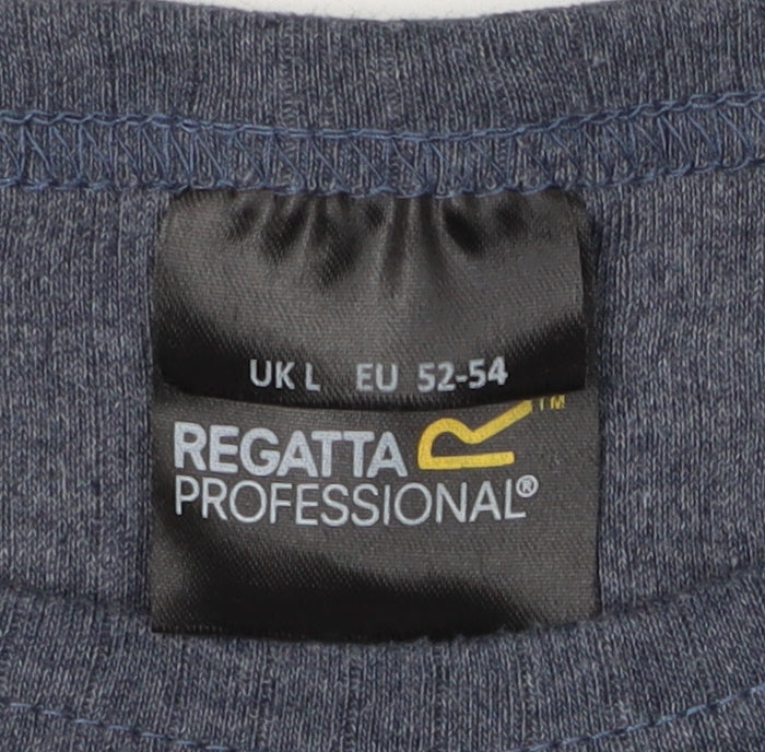 Regatta Men’s Blue Long Sleeve Crew Neck Top