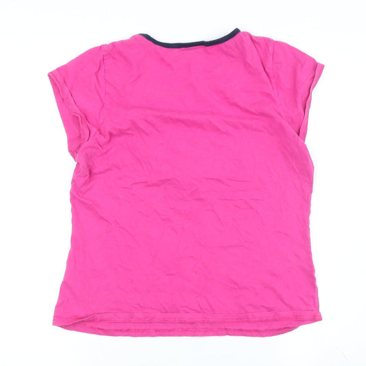 Disney Women's Pink Pyjama Top Size 12
