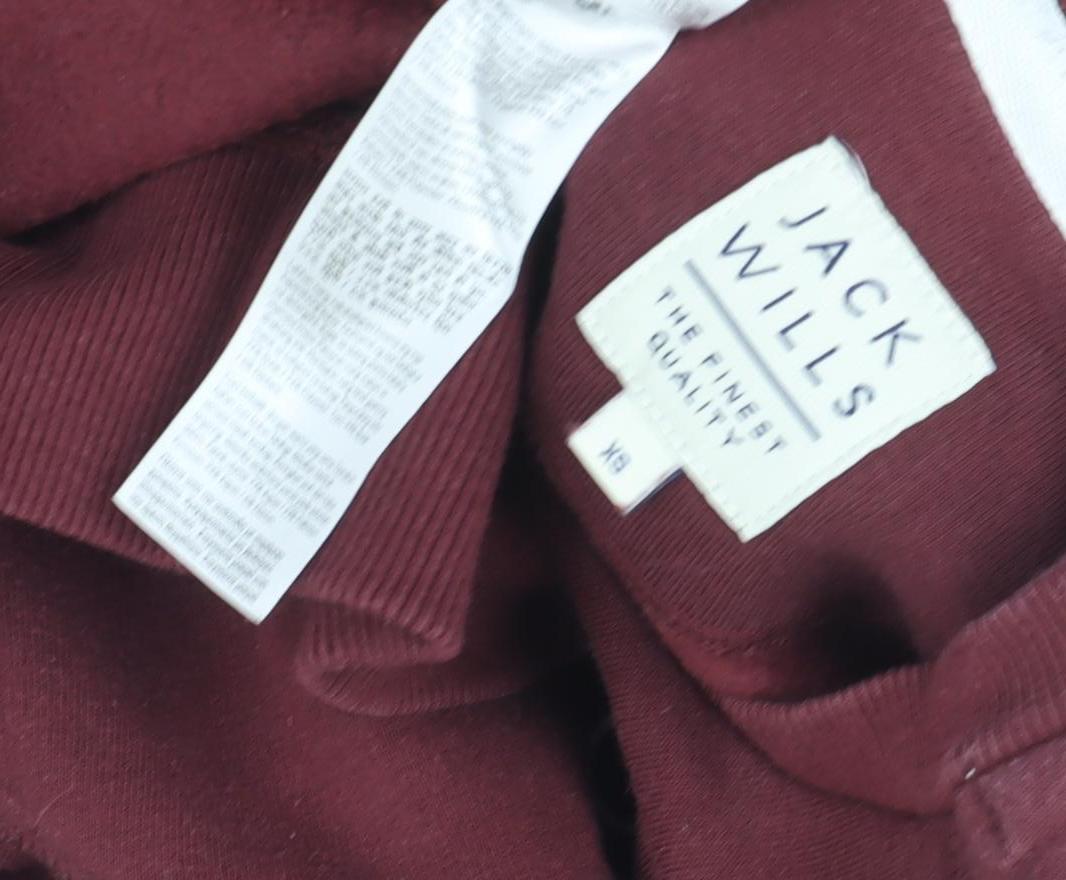 Jack Wills Men's Red Pullover Sweatshirt XS