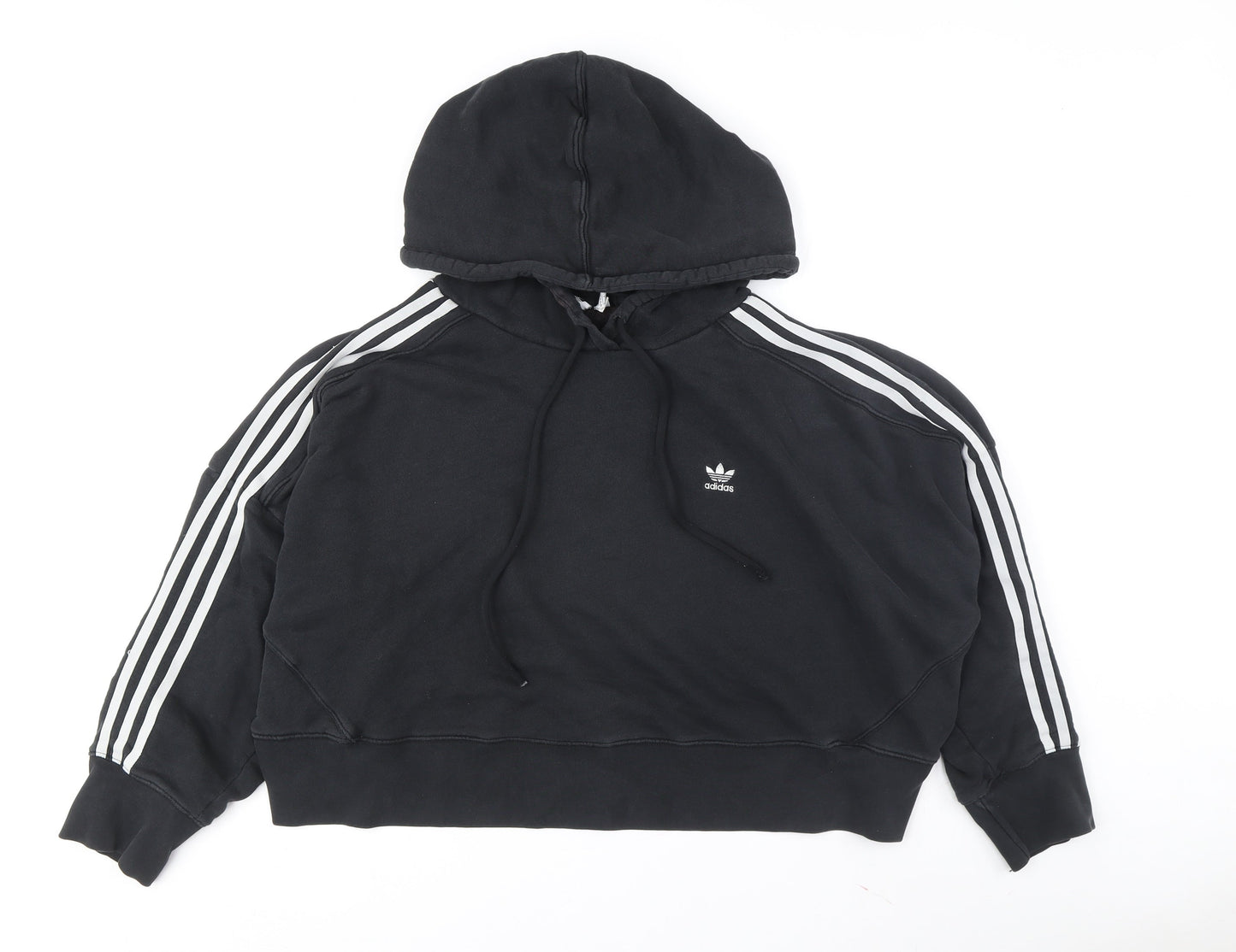 Adidas Men's Black Pullover Hoodie, Size M