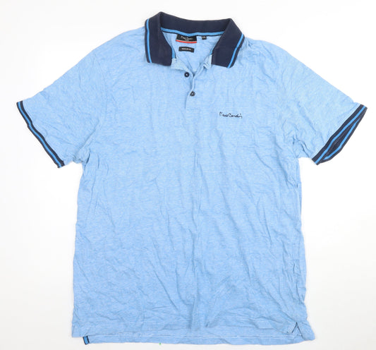 Pierre Cardin Men's Blue 2XL Polo Shirt