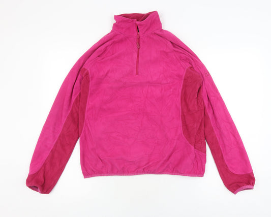 Berghaus Women's Pink Pullover Fleece Sweatshirt Size 14