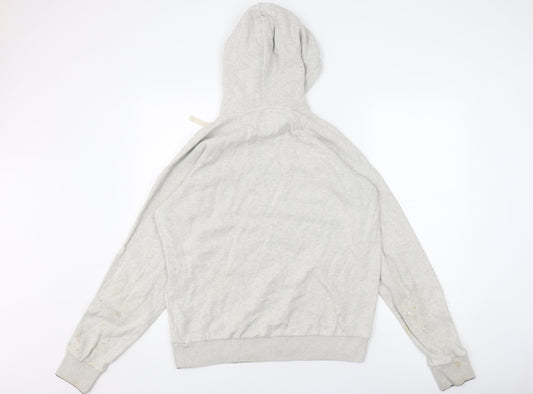 Lyle and Scott Grey Men's Pullover Hoodie M