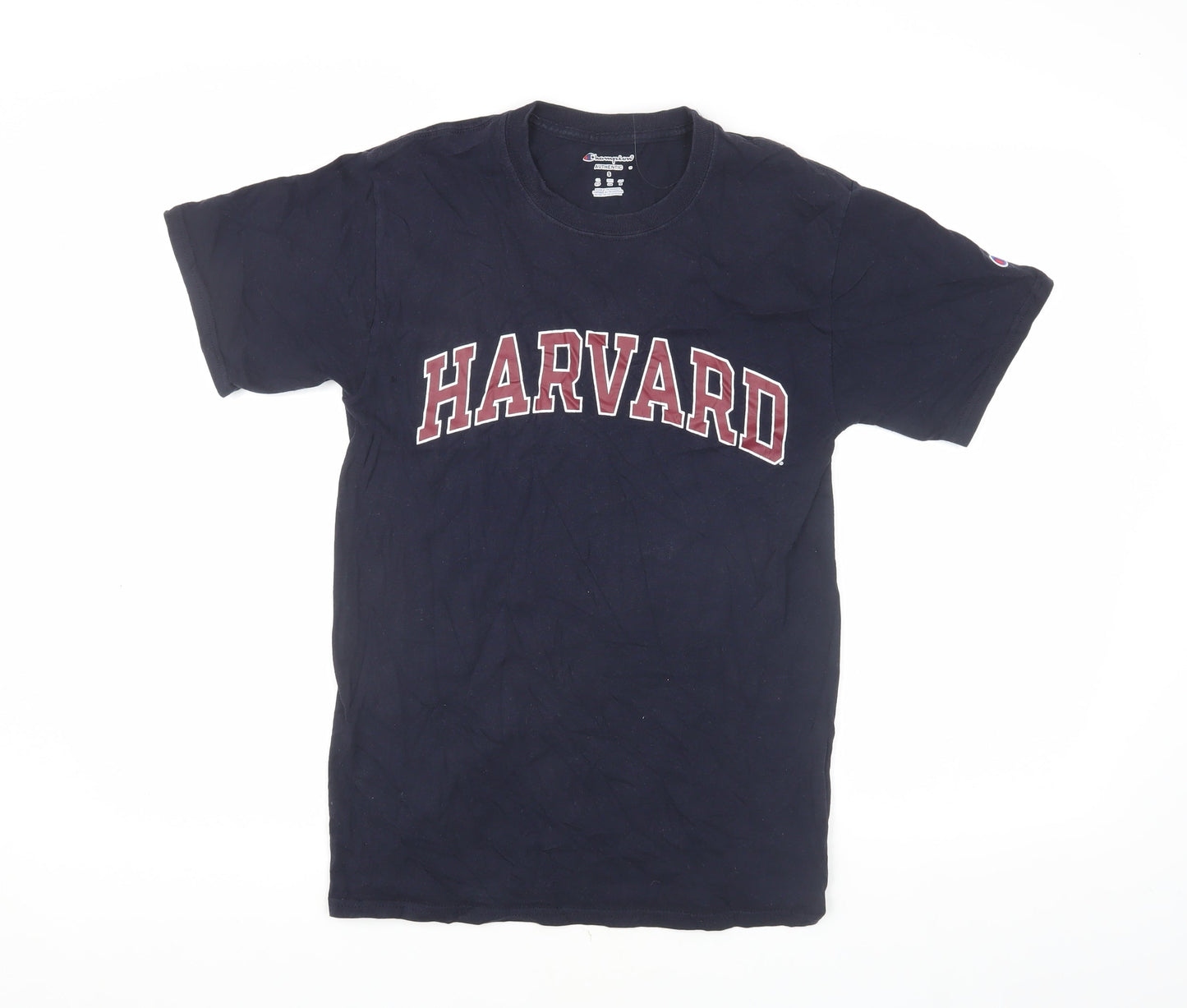 Champion Men's Black S Harvard College Graphic T-Shirt