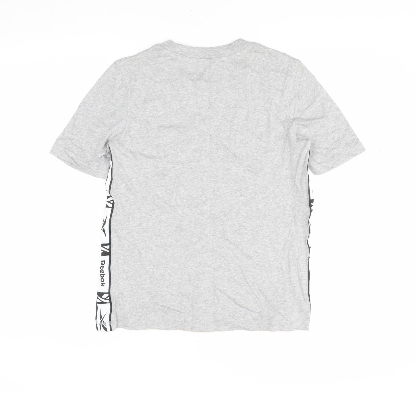 Reebok Unisex Grey M Crew Neck T-Shirt