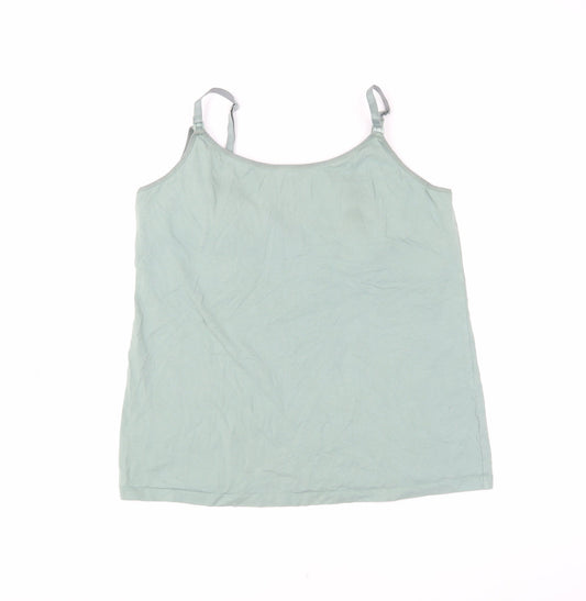 Gap Women's Green Nursing Camisole Tank XL