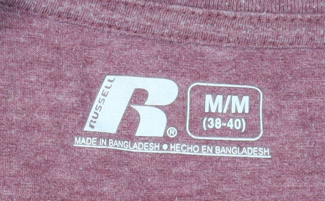 Russell Men's Red Medium University Graphic T-Shirt