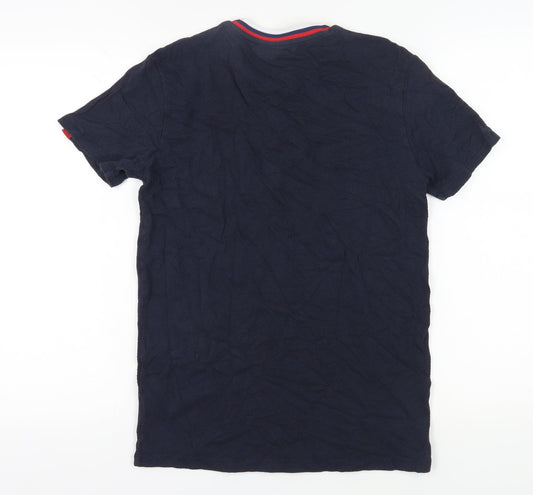 Outfitters Men's Blue Crew Neck T-Shirt M