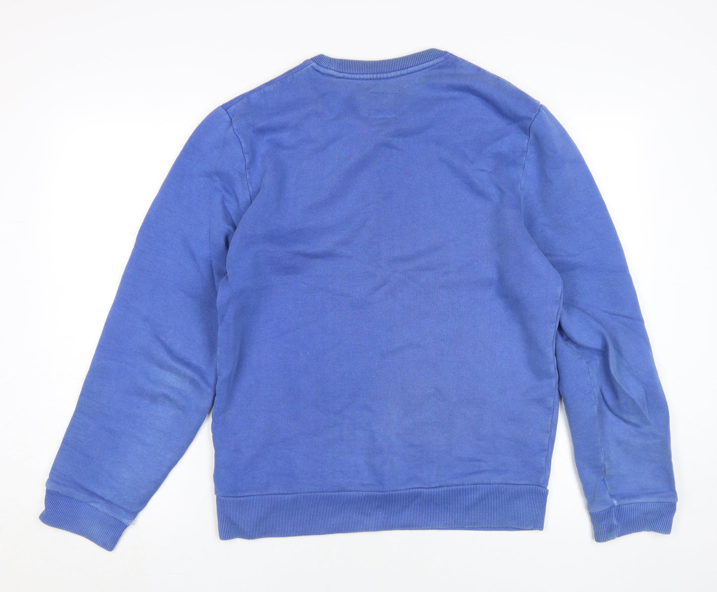 Jack Wills Men's Blue Pullover Sweatshirt - Size S